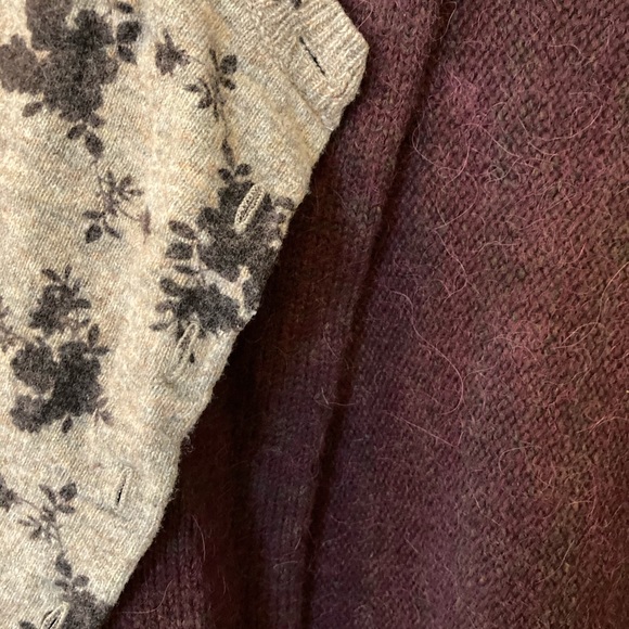 Anthropologie (Sleeping on Snow) Layered Alpaca Sweater - Picture 8 of 12